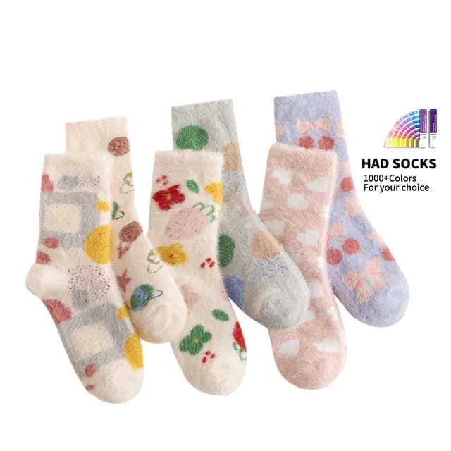 Custom winter cotton socks thickened warm